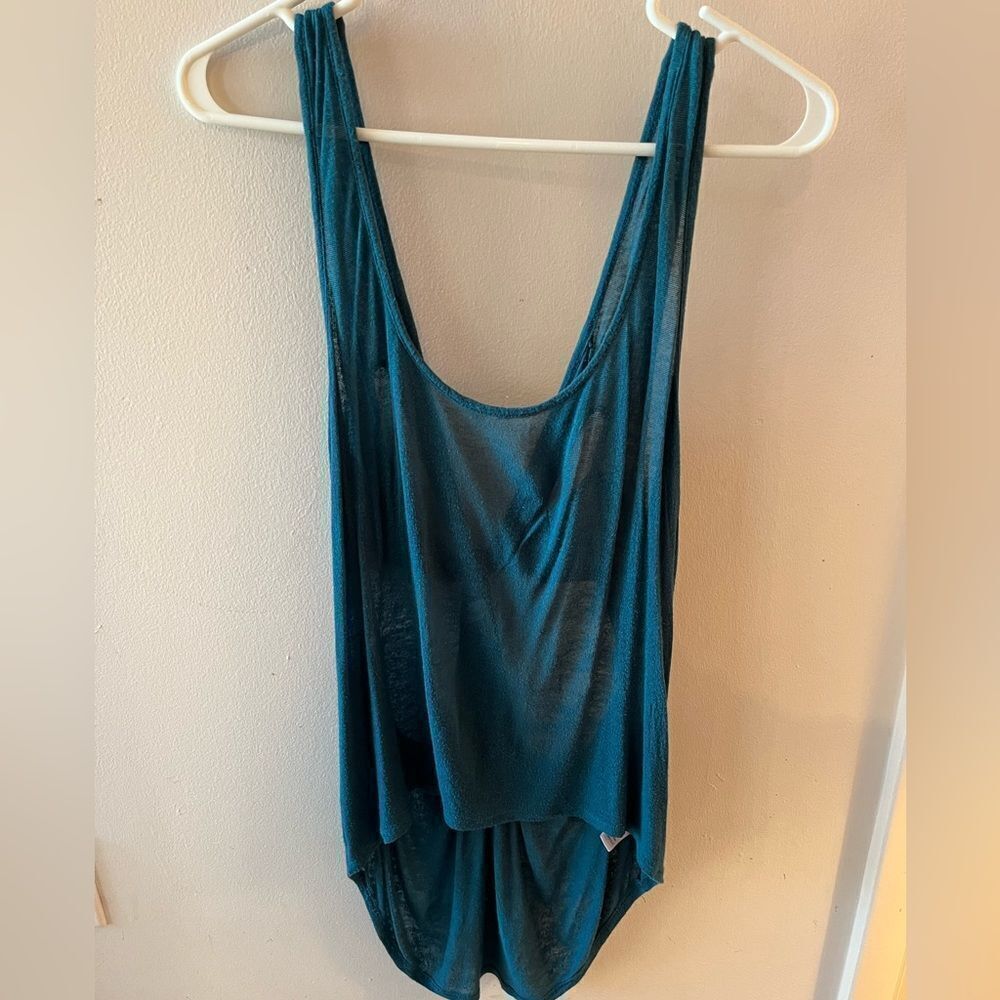 Teal Tank Top 